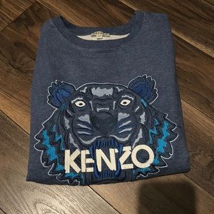 Kenzo embroidered-logo detail sweatshirt girls size 14 (fits like adult xs)